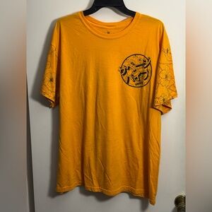Vibrant Orange Graphic Tee